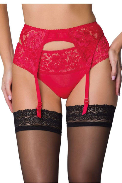 Bodysuit Mat red - product view 1 at Secretelles