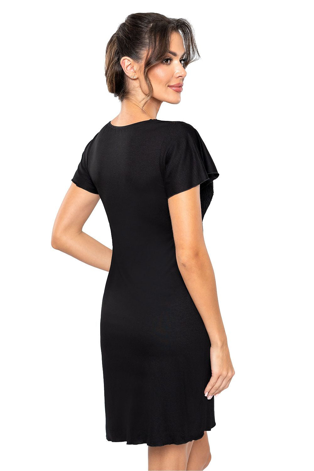 Nightdress Donna black - product view 2 at Secretelles