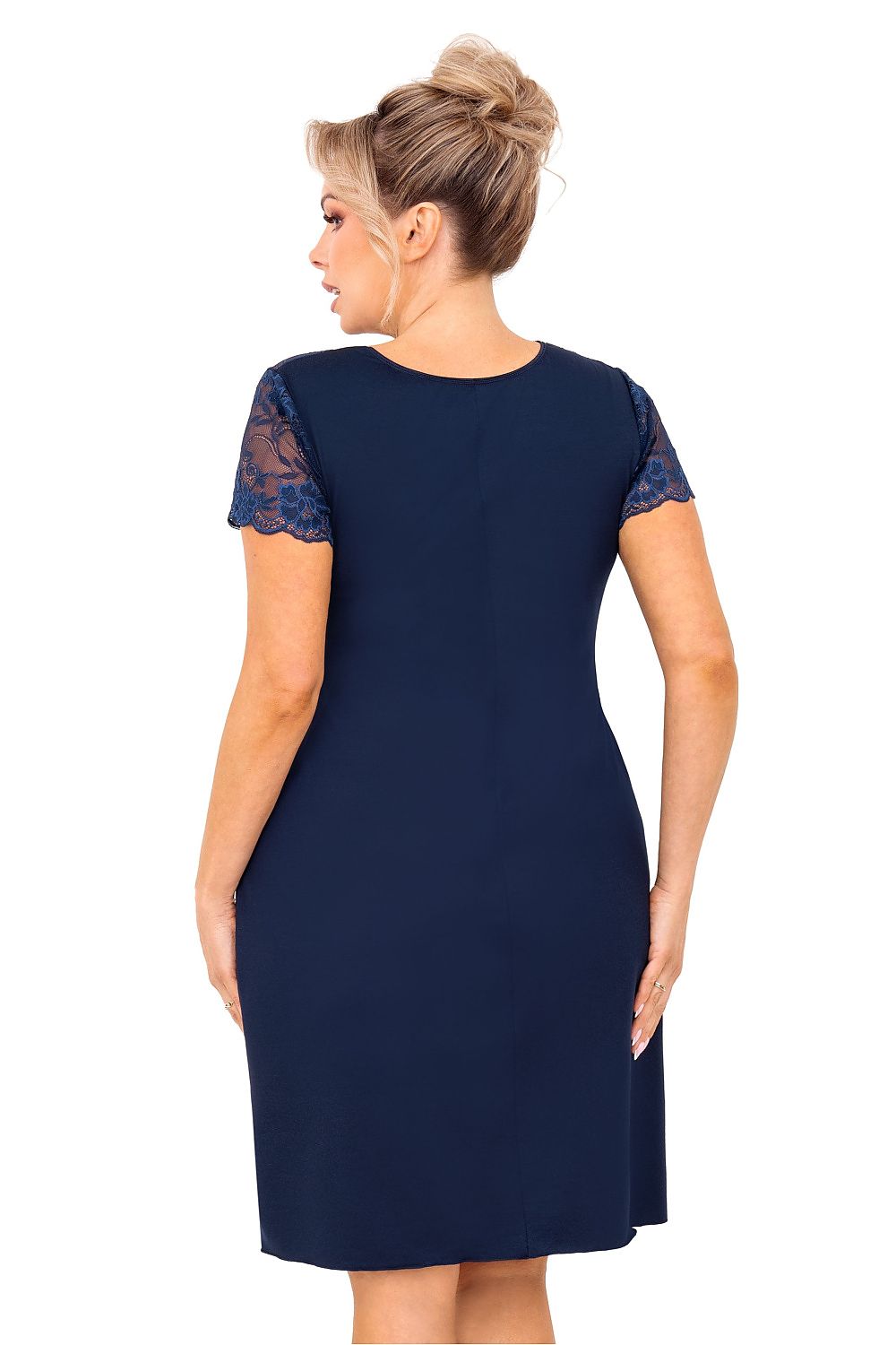 Nightdress Donna blue - product view 2 at Secretelles
