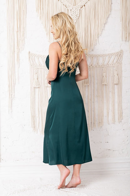 Nightdress Kalimo grey - product view 8 at Secretelles