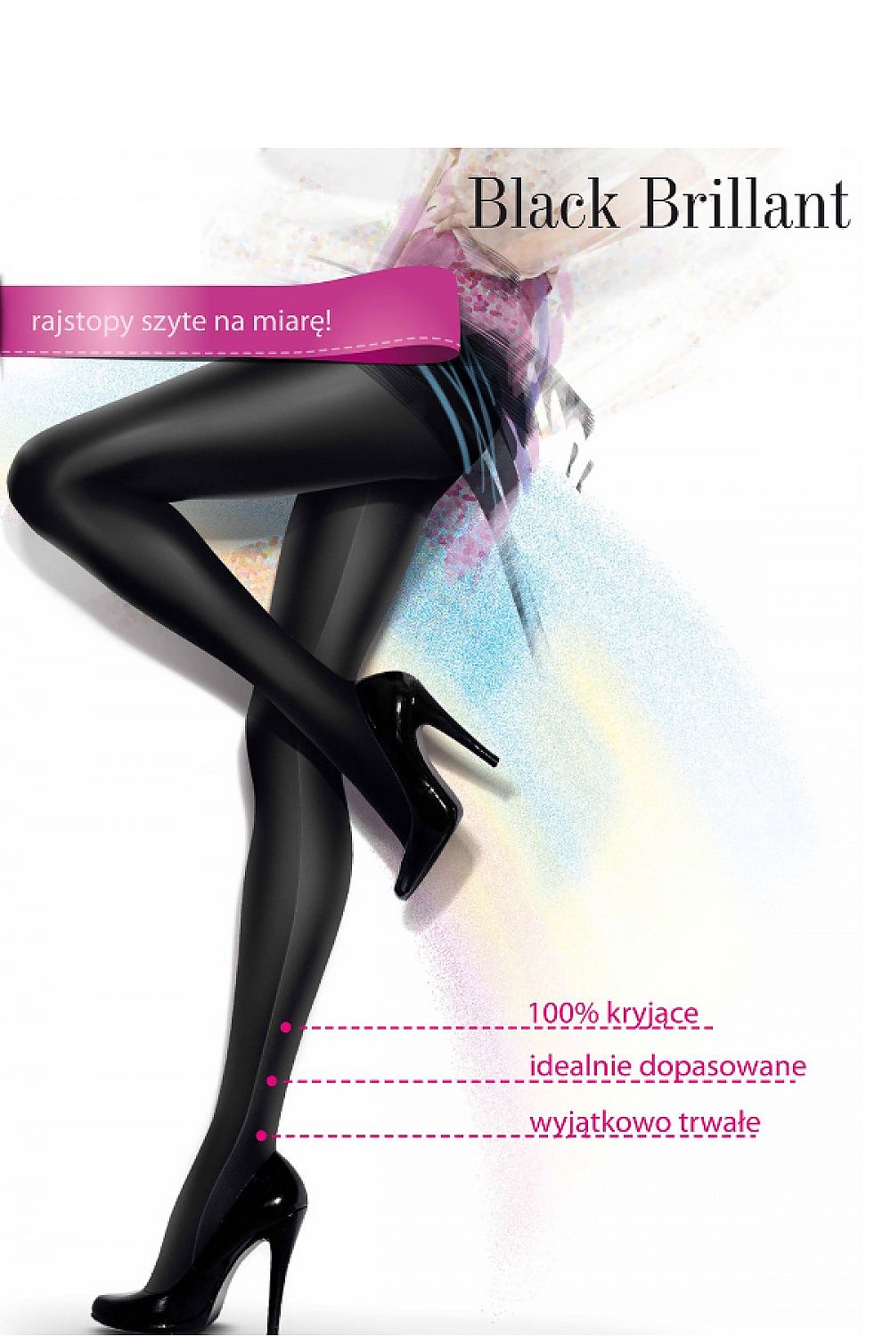 Tights Gatta black - product view 2 at Secretelles