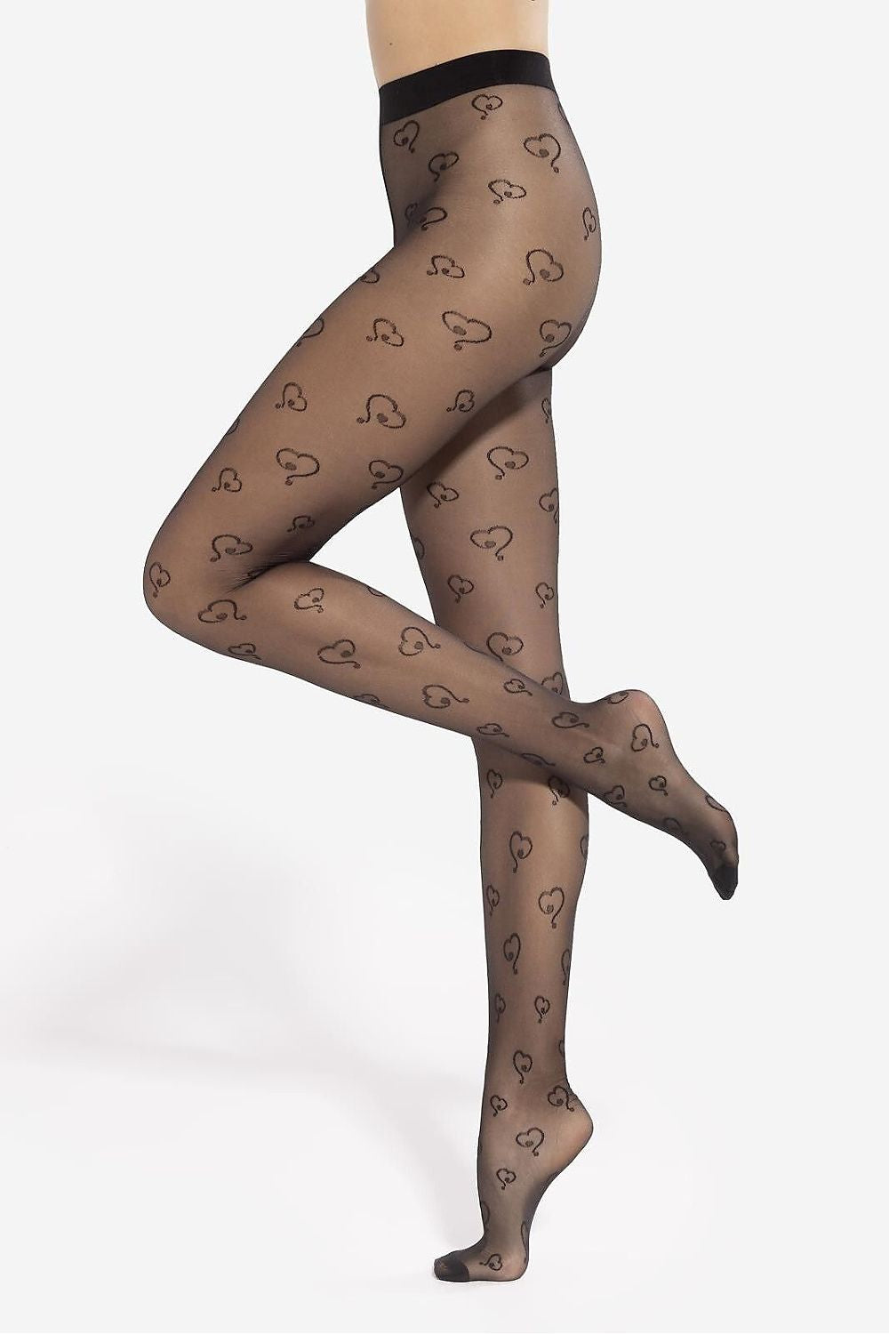 Tights Gatta black - product view 2 at Secretelles