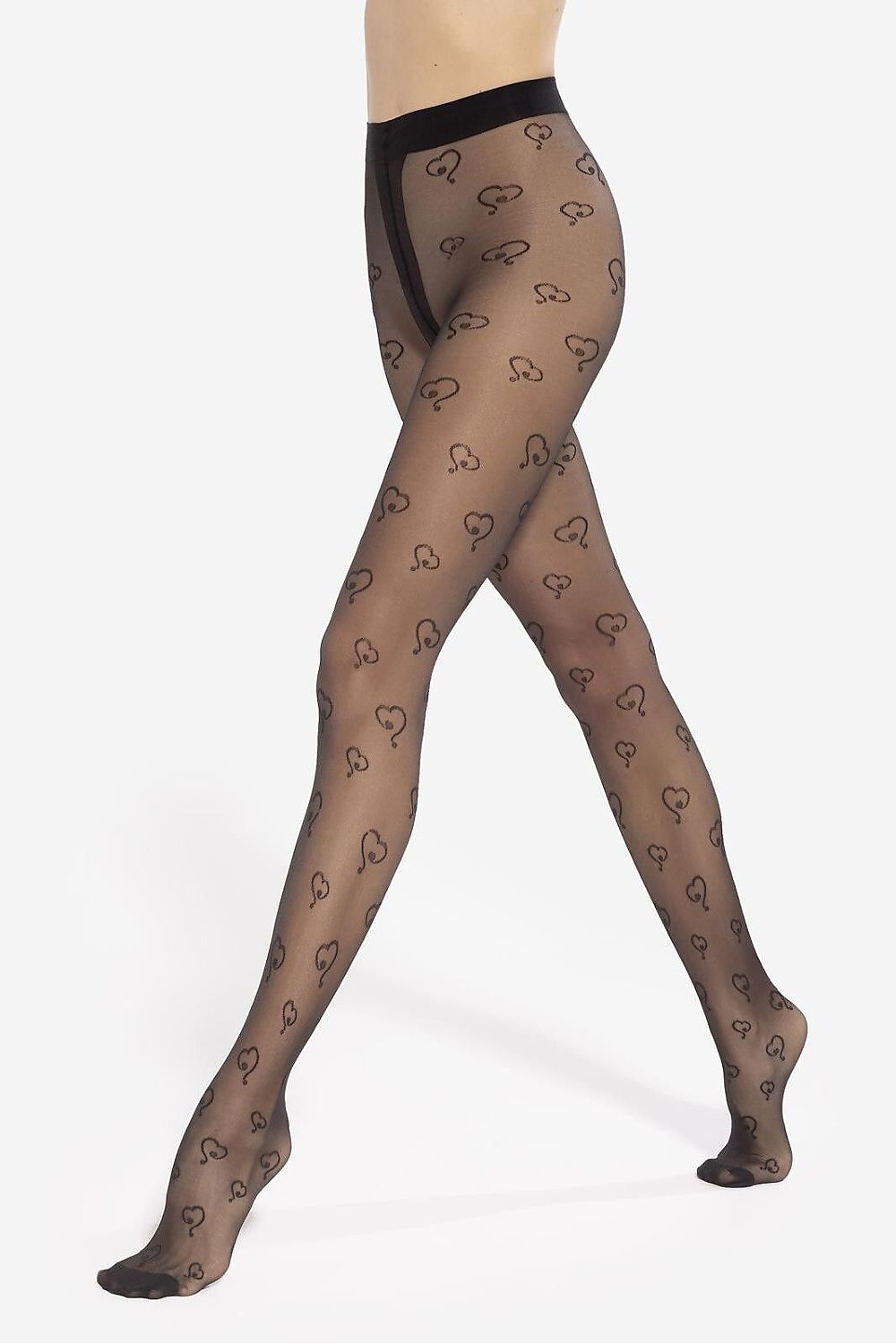 Tights Gatta black - product view 1 at Secretelles