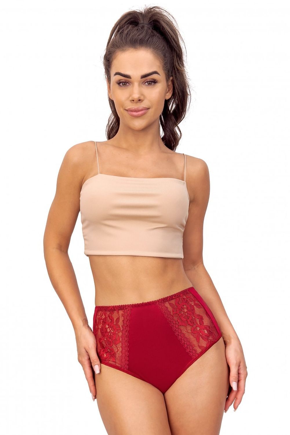 Brief Donna red 220741 - product view 1 at Secretelles