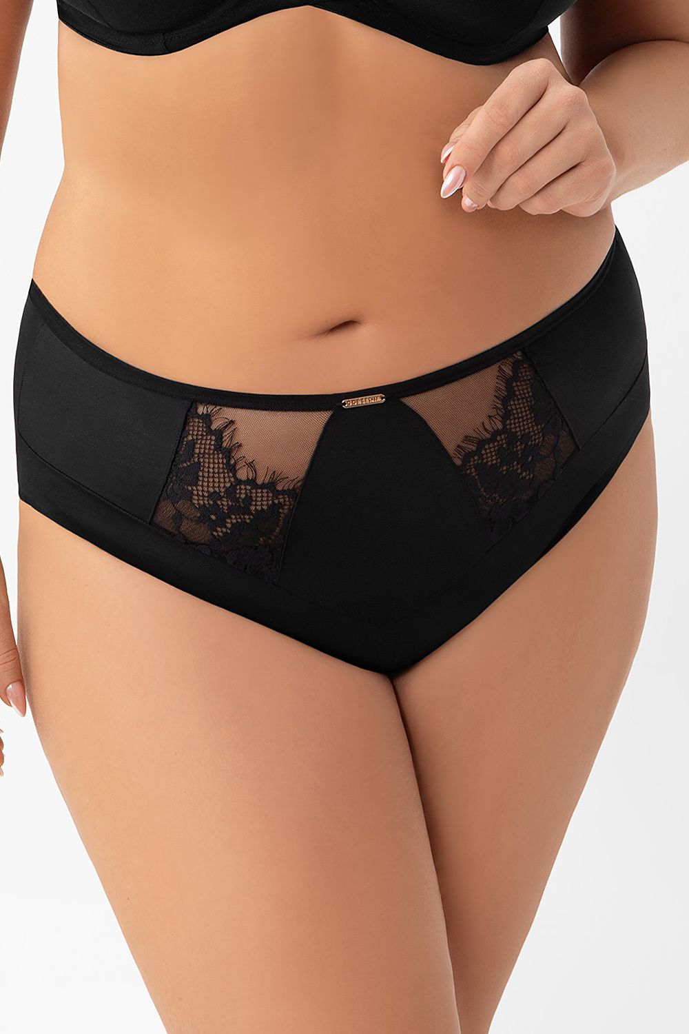 Brief Gorsenia Lingerie black 216146 - product view 1 at Secretelles