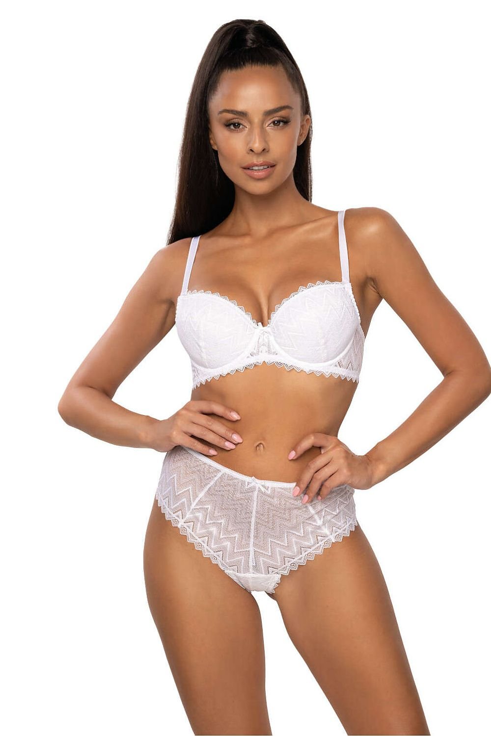 Brief Mat white 204006 - product view 2 at Secretelles