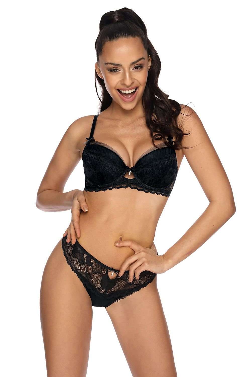 Brief Mat black 204233 - product view 2 at Secretelles