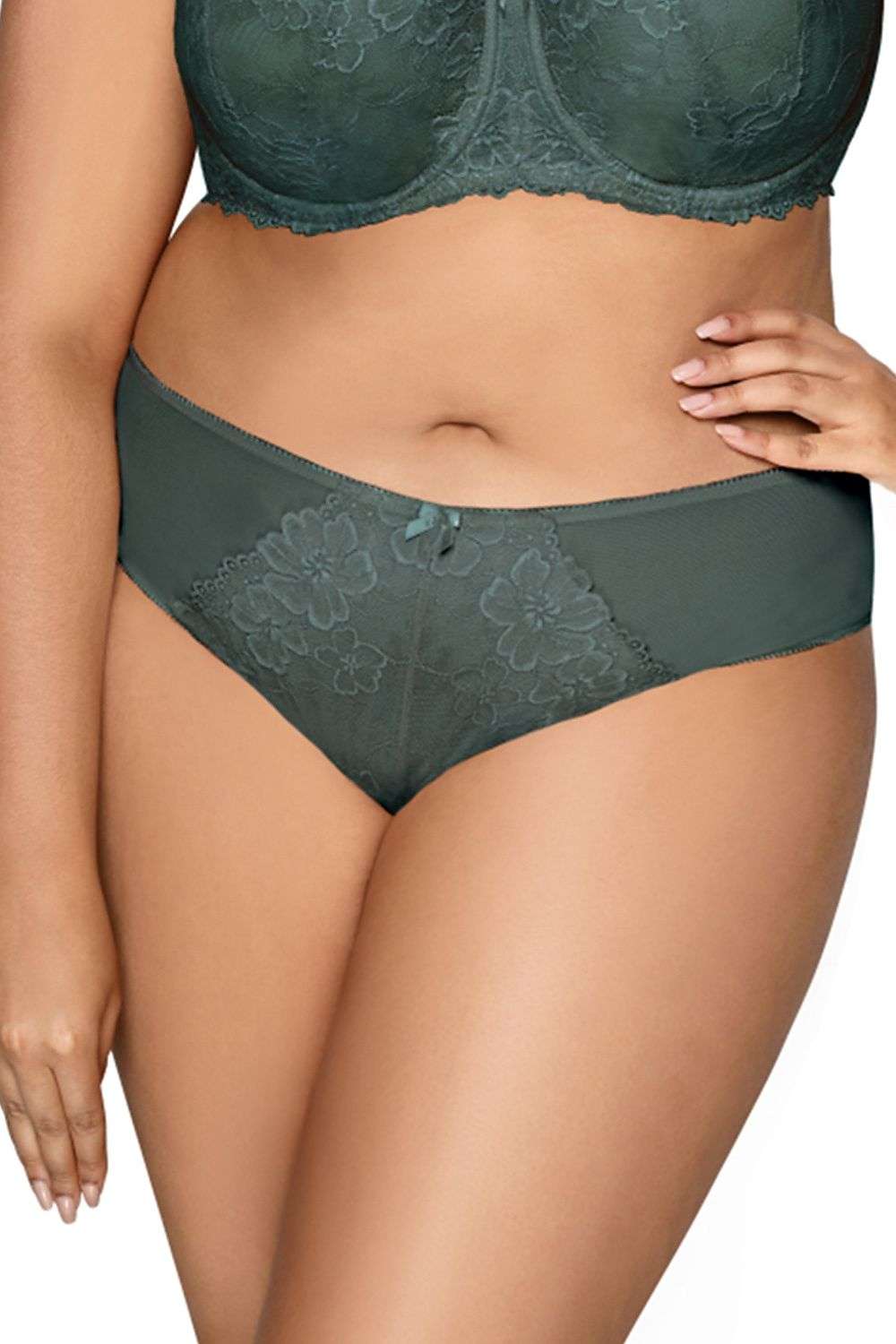 Brief Mat green 204231 - product view 1 at Secretelles