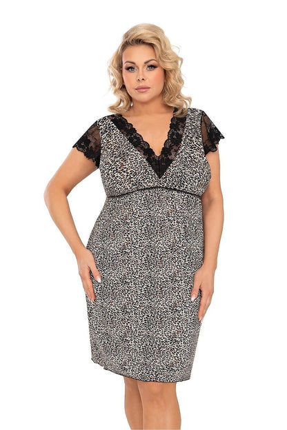 Nightdress Donna beige - product view 1 at Secretelles