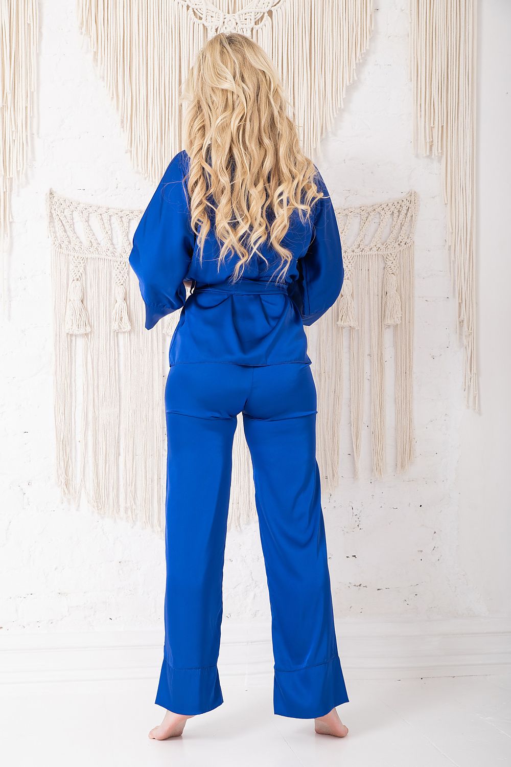 Pyjama set Kalimo blue 200019 - product view 2 at Secretelles