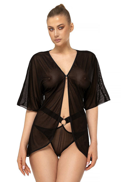 Nightdress Anais black 155857 - product view 1 at Secretelles