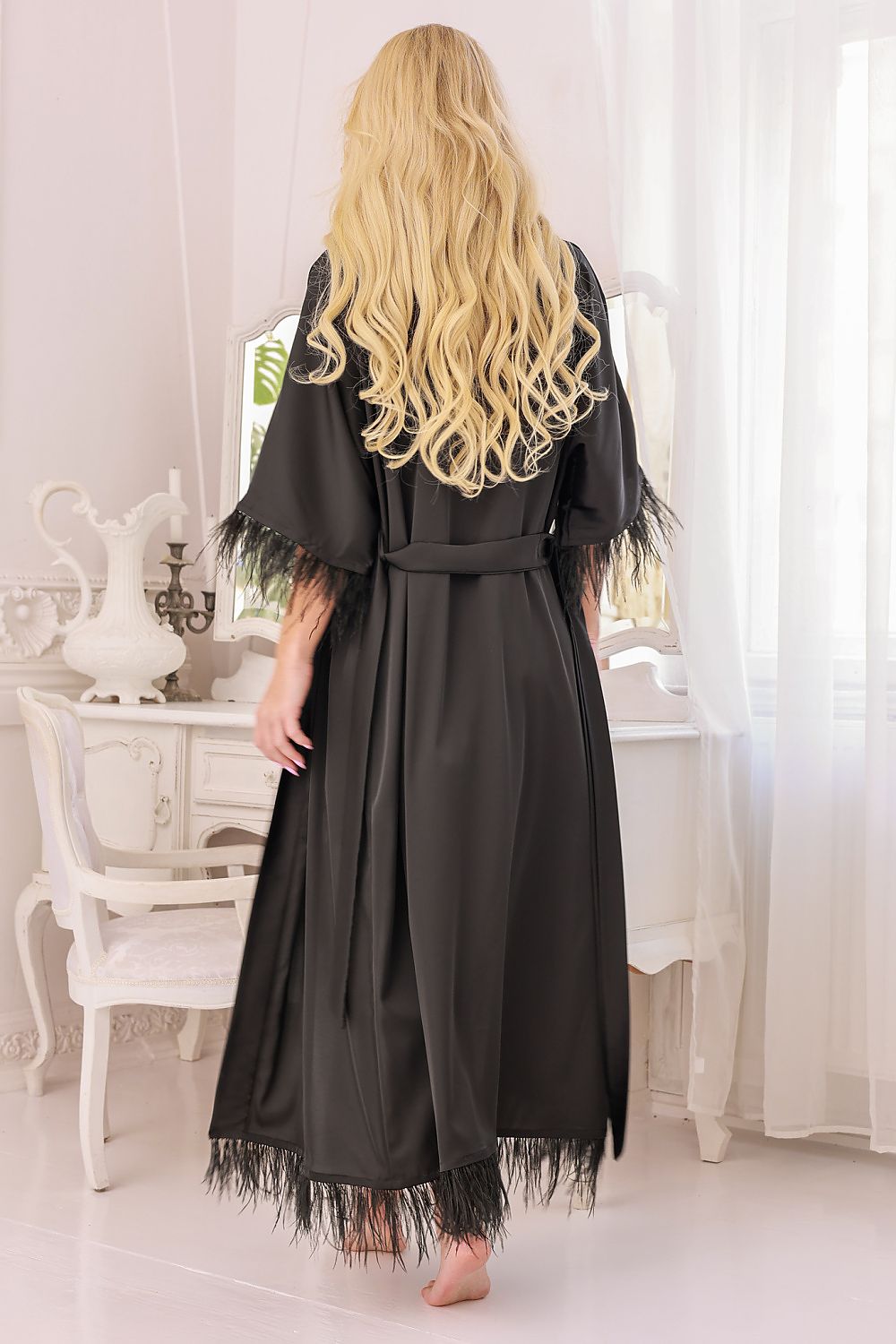 Robe Kalimo black 218886 - product view 2 at Secretelles