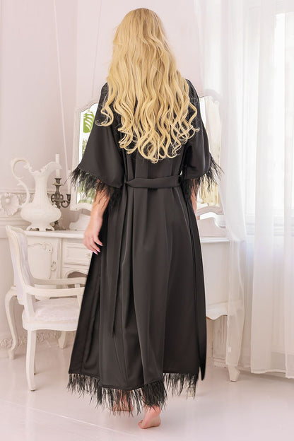 Robe Kalimo black 218886 - product view 2 at Secretelles