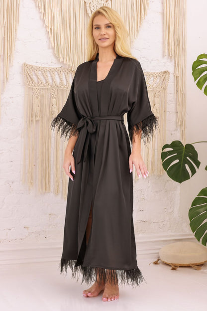 Robe Kalimo black 218886 - product view 1 at Secretelles