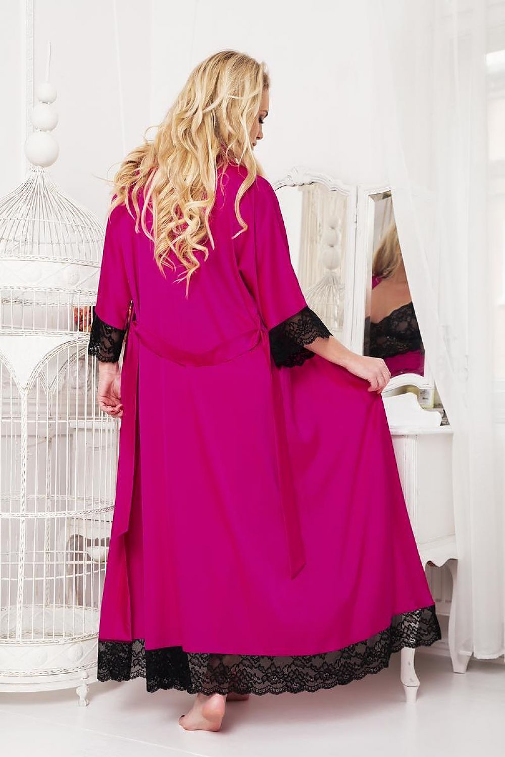 Robe Kalimo purple 197569 - product view 2 at Secretelles