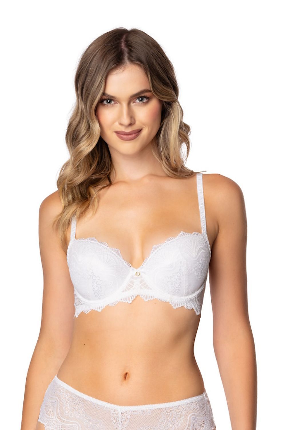 Bra Mat white 219296 - product view 3 at Secretelles