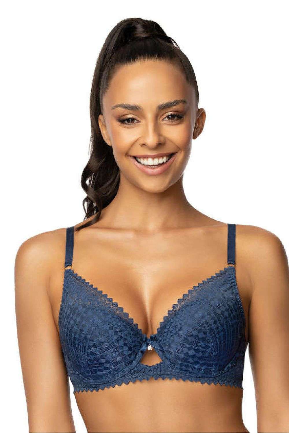 Bra Mat blue 204115 - product view 1 at Secretelles