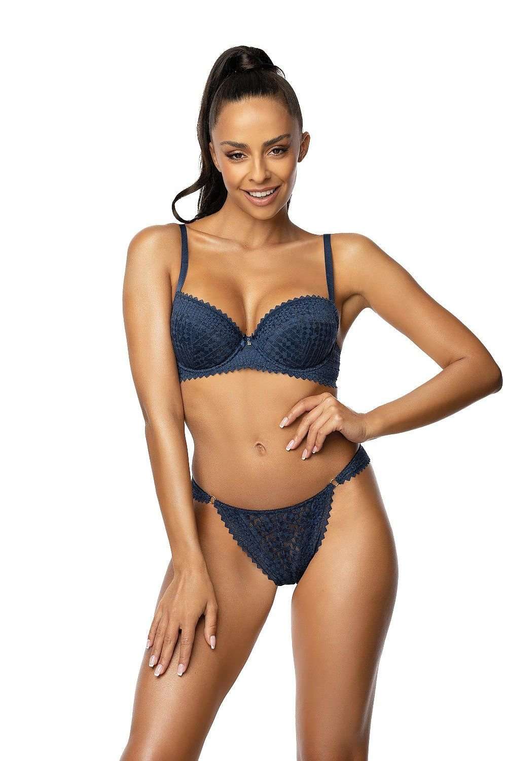 Bra Mat blue 204118 - product view 2 at Secretelles