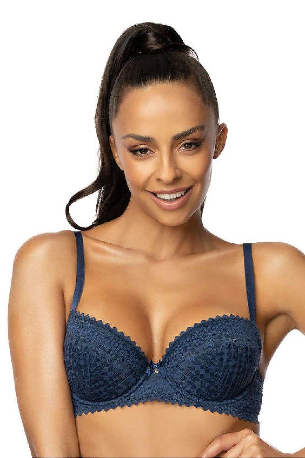 Bra Mat blue 204118 - product view 1 at Secretelles