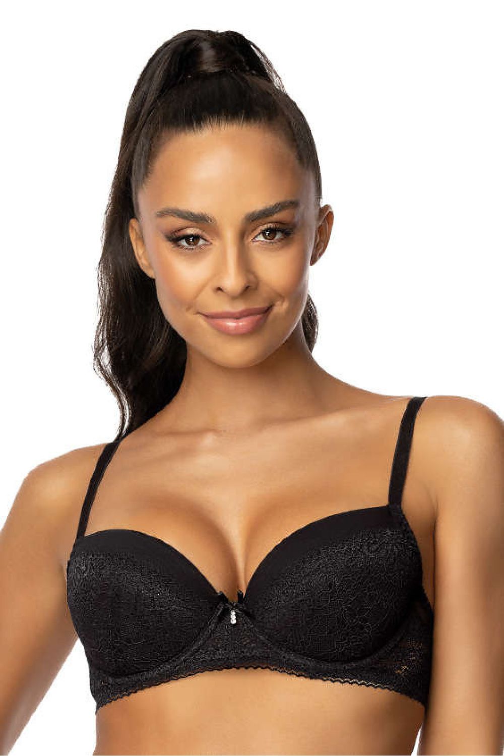 Bra Mat black 203995 - product view 1 at Secretelles
