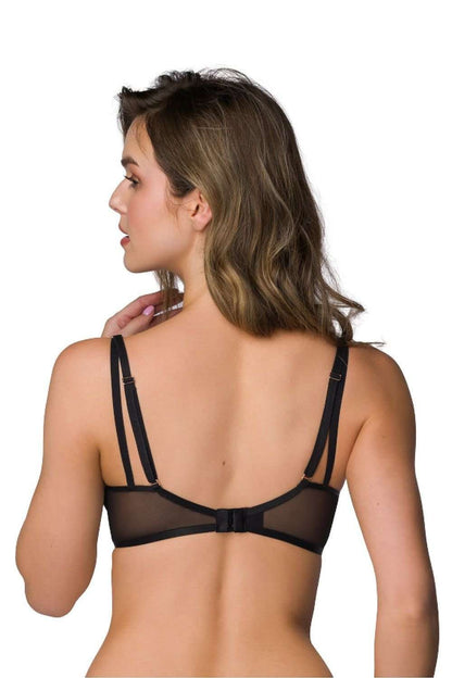 Bra Mat black 204181 - product view 3 at Secretelles