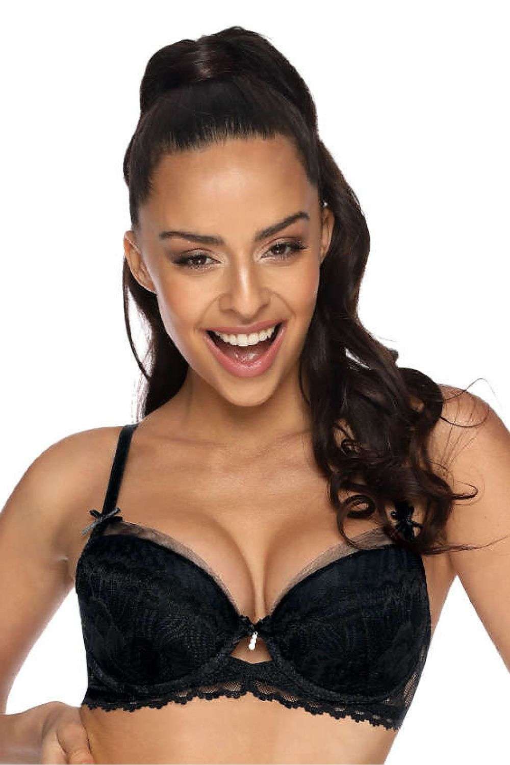 Bra Mat black 204182 - product view 1 at Secretelles