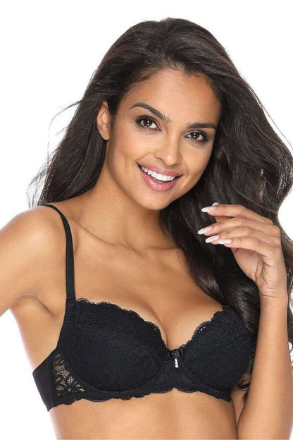 Bra Mat black 204188 - product view 1 at Secretelles