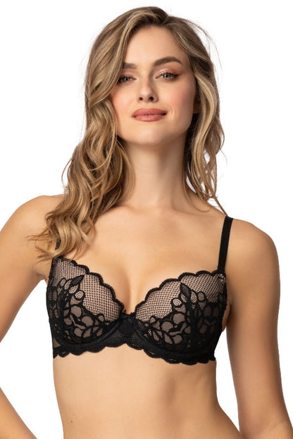 Bra Mat black 219291 - product view 3 at Secretelles
