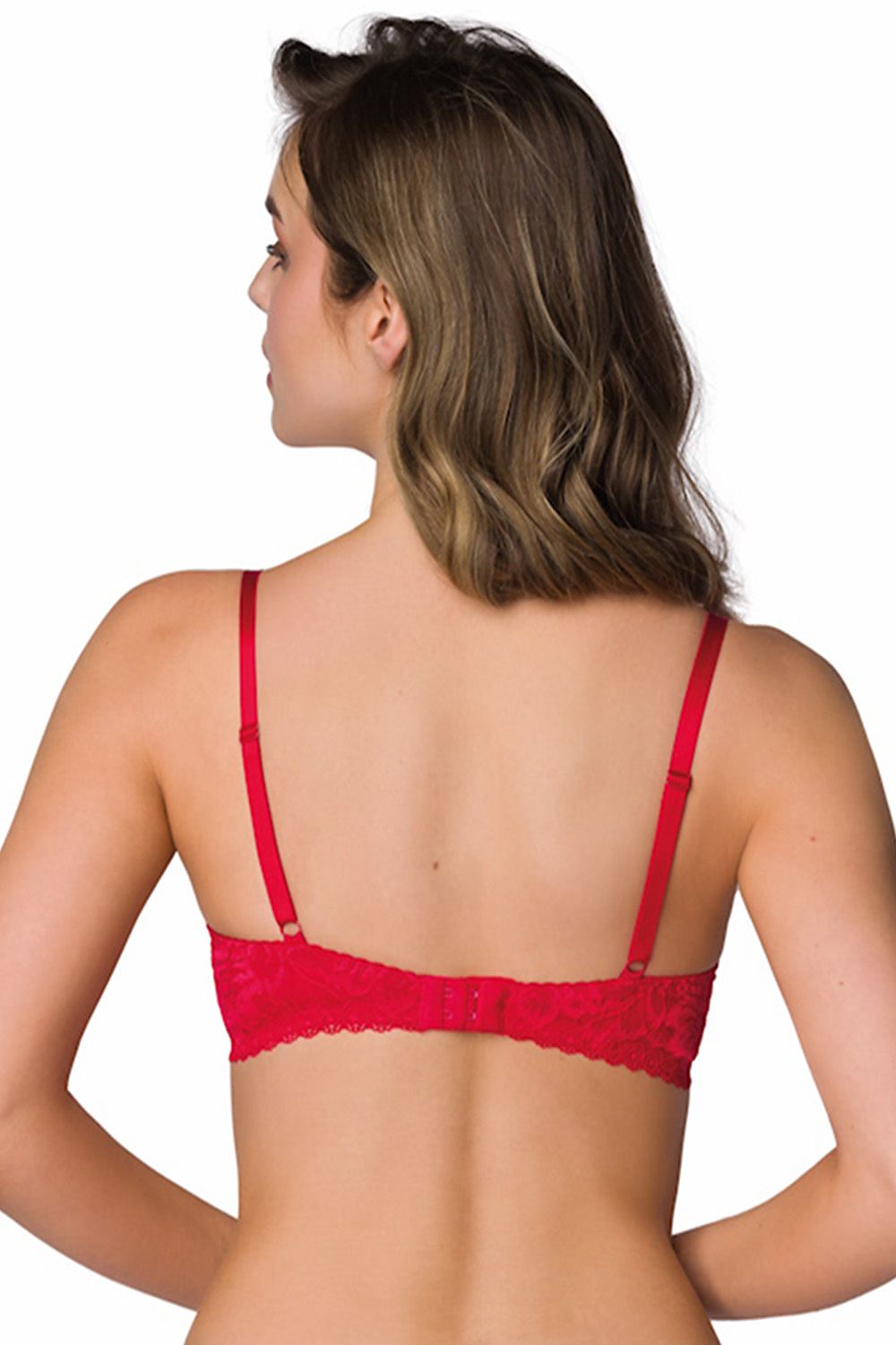 Bra Mat red 203966 - product view 3 at Secretelles