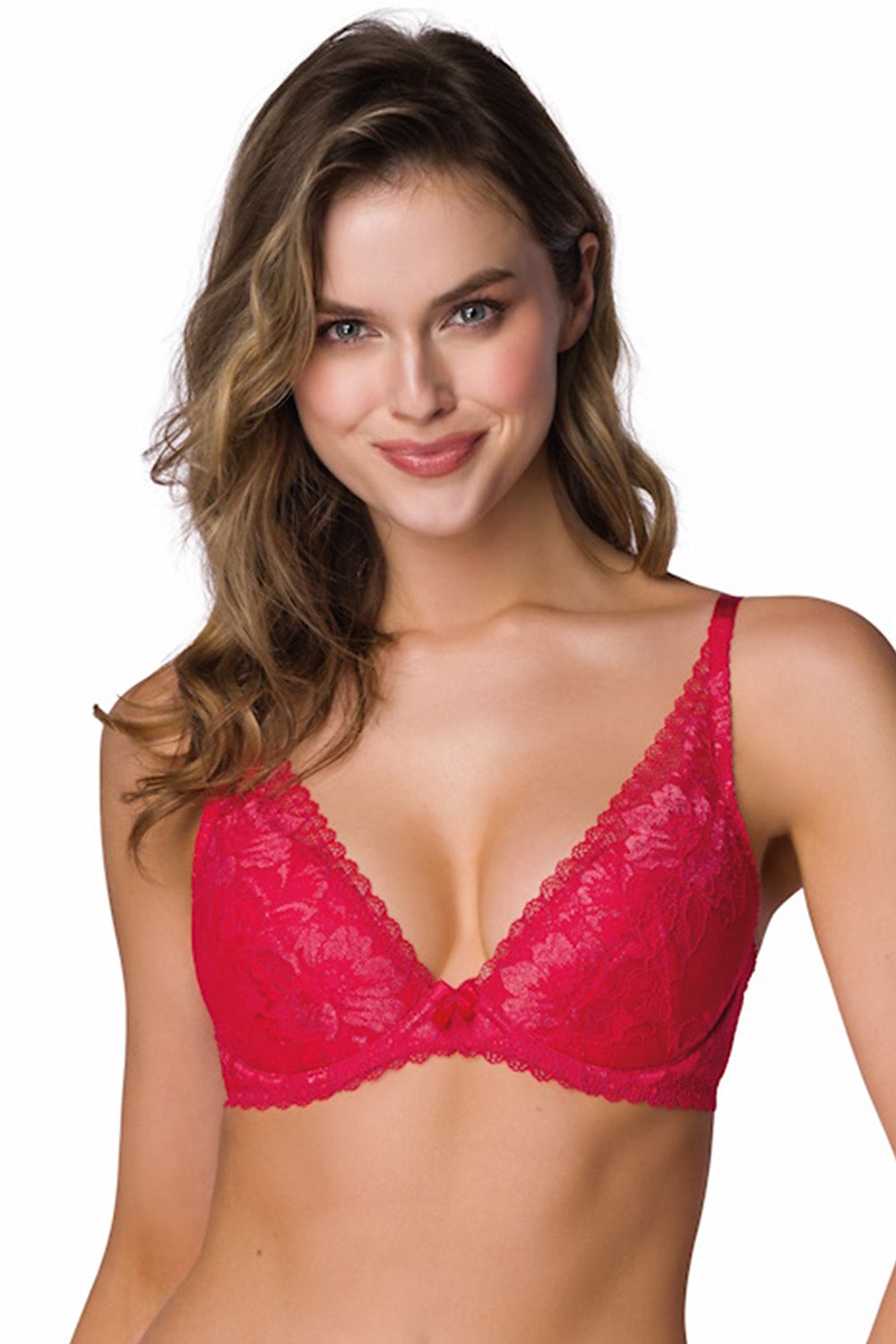 Bra Mat red 203966 - product view 1 at Secretelles