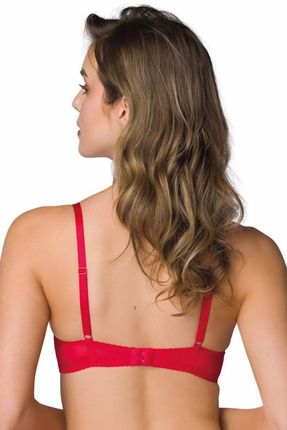 Bra Mat red 203969 - product view 3 at Secretelles