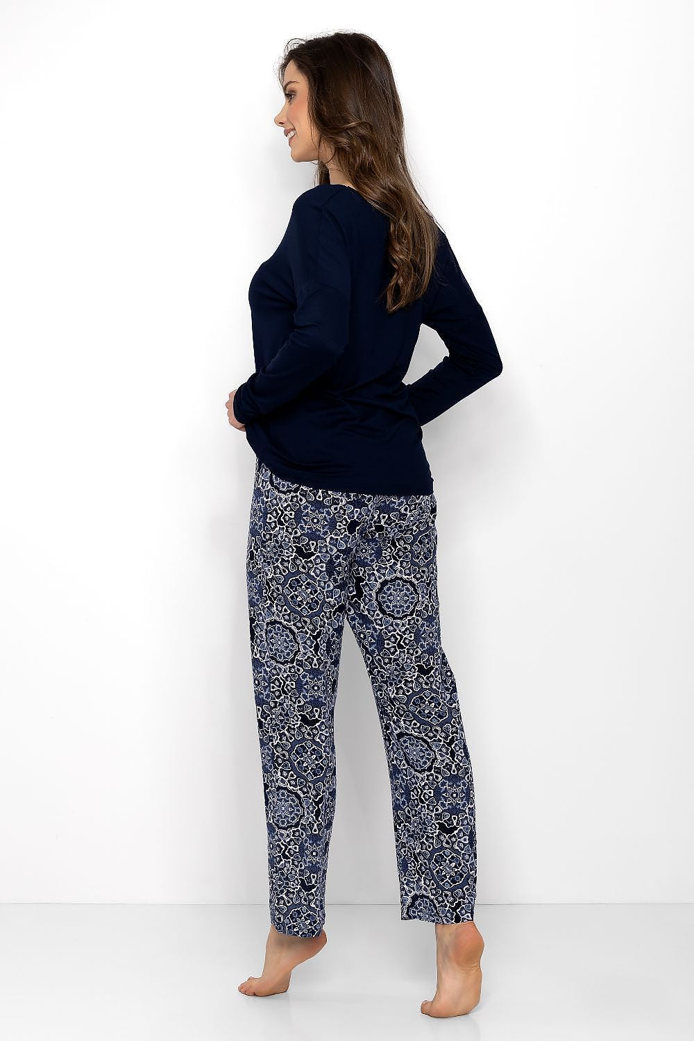 Pyjama set Momenti Per Me blue 199727 - product view 2 at Secretelles