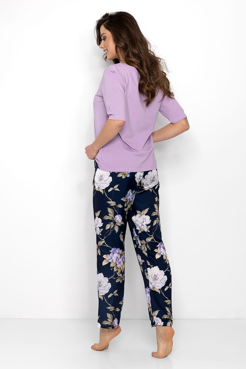 Pyjama set Momenti Per Me blue 200238 - product view 2 at Secretelles