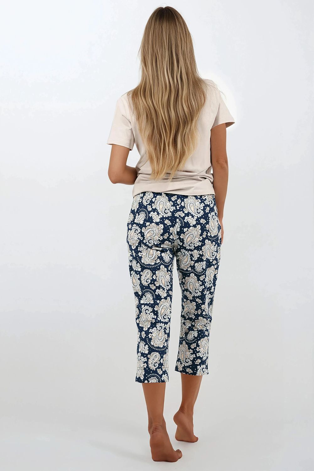 Pyjama set Momenti Per Me blue 216412 - product view 2 at Secretelles
