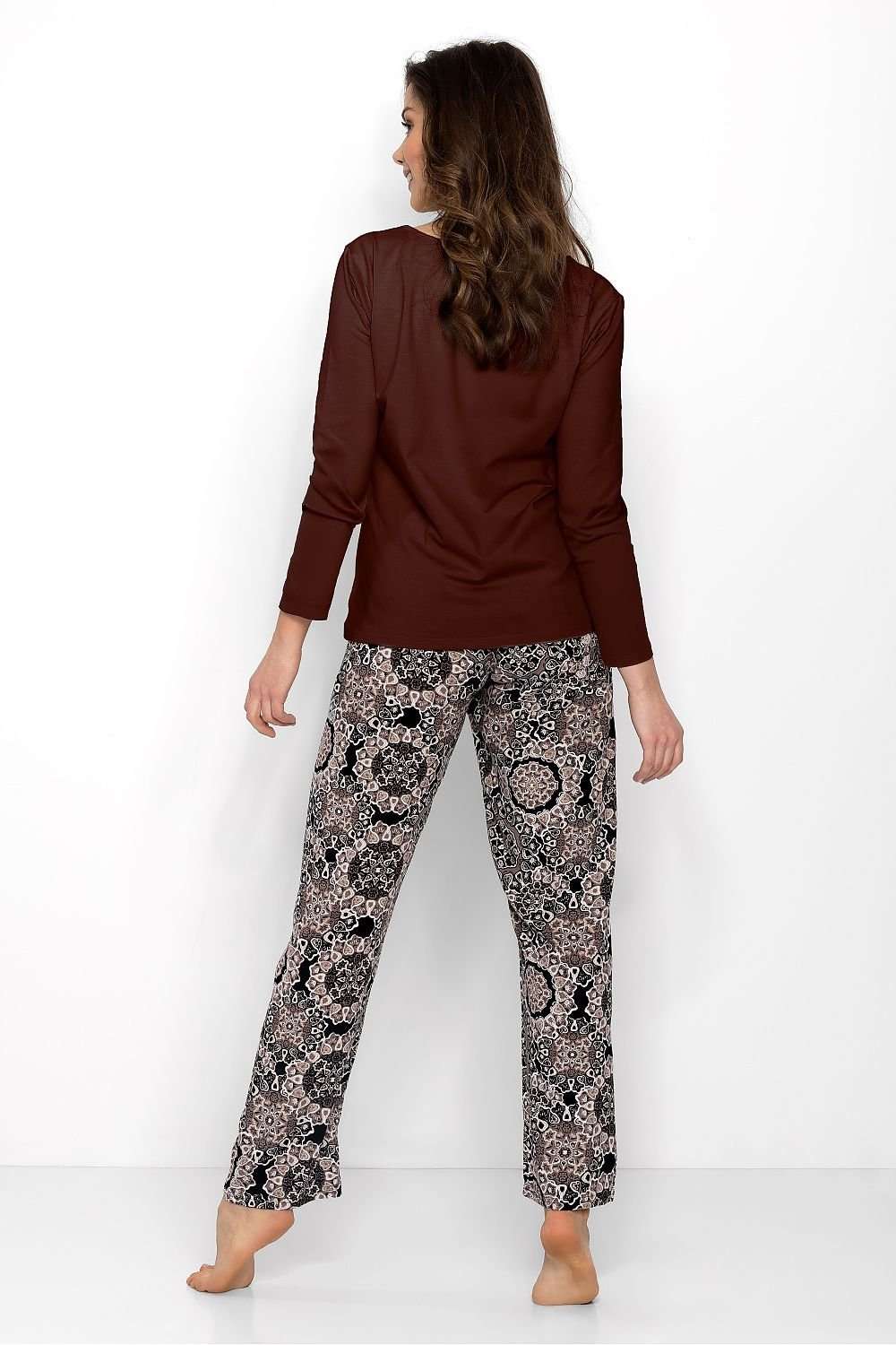 Pyjama set Momenti Per Me brown 205976 - product view 2 at Secretelles