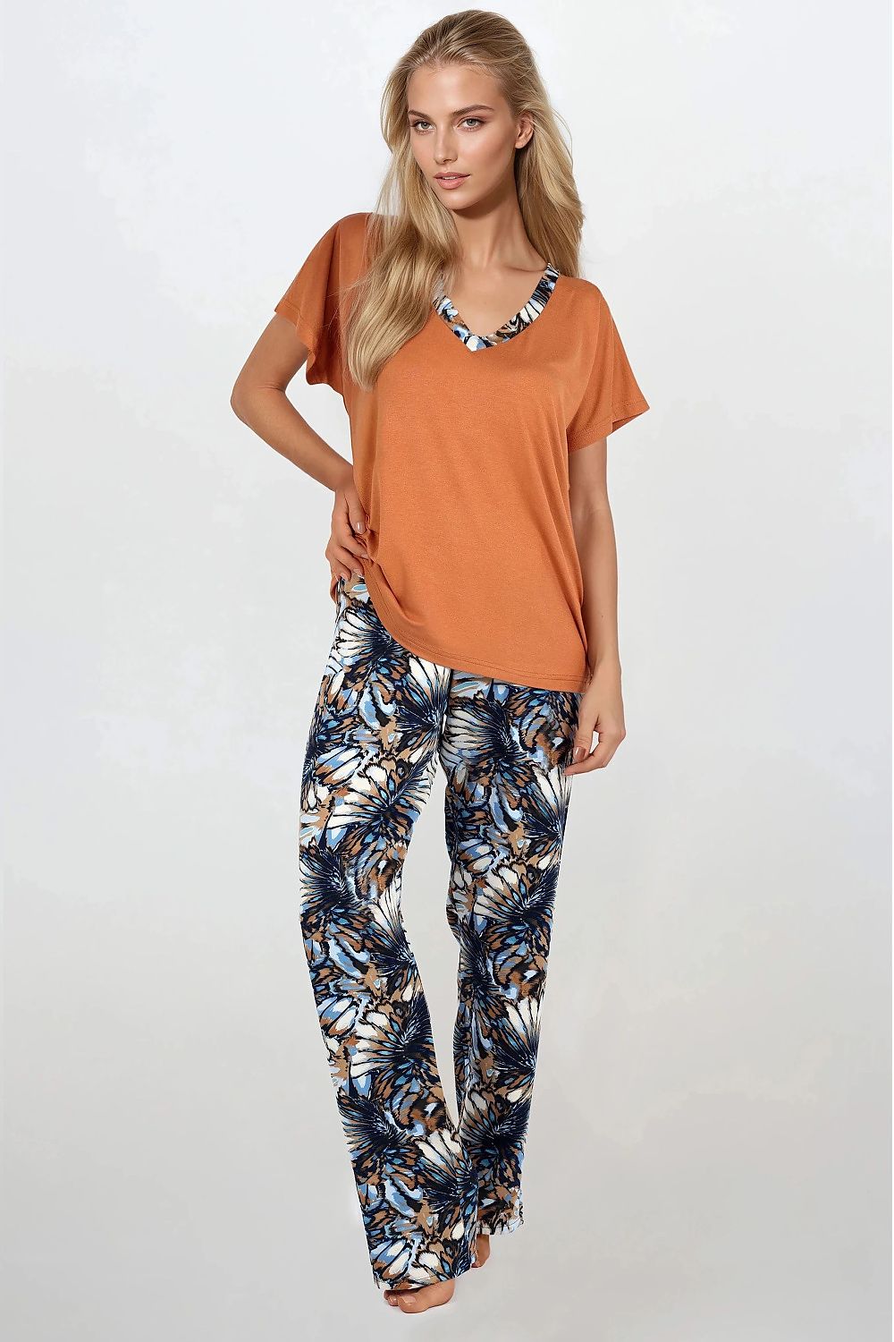 Pyjama set Momenti Per Me brown 219334 - product view 1 at Secretelles
