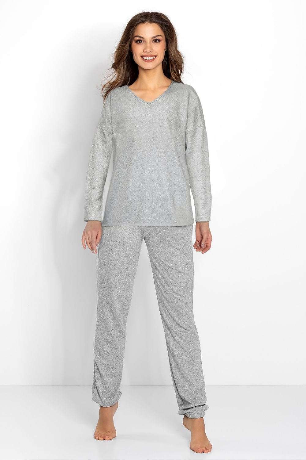 Pyjama set Momenti Per Me grey 205980 - product view 1 at Secretelles