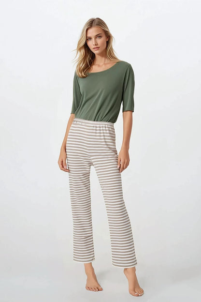 Pyjama set Momenti Per Me green 211666 - product view 1 at Secretelles