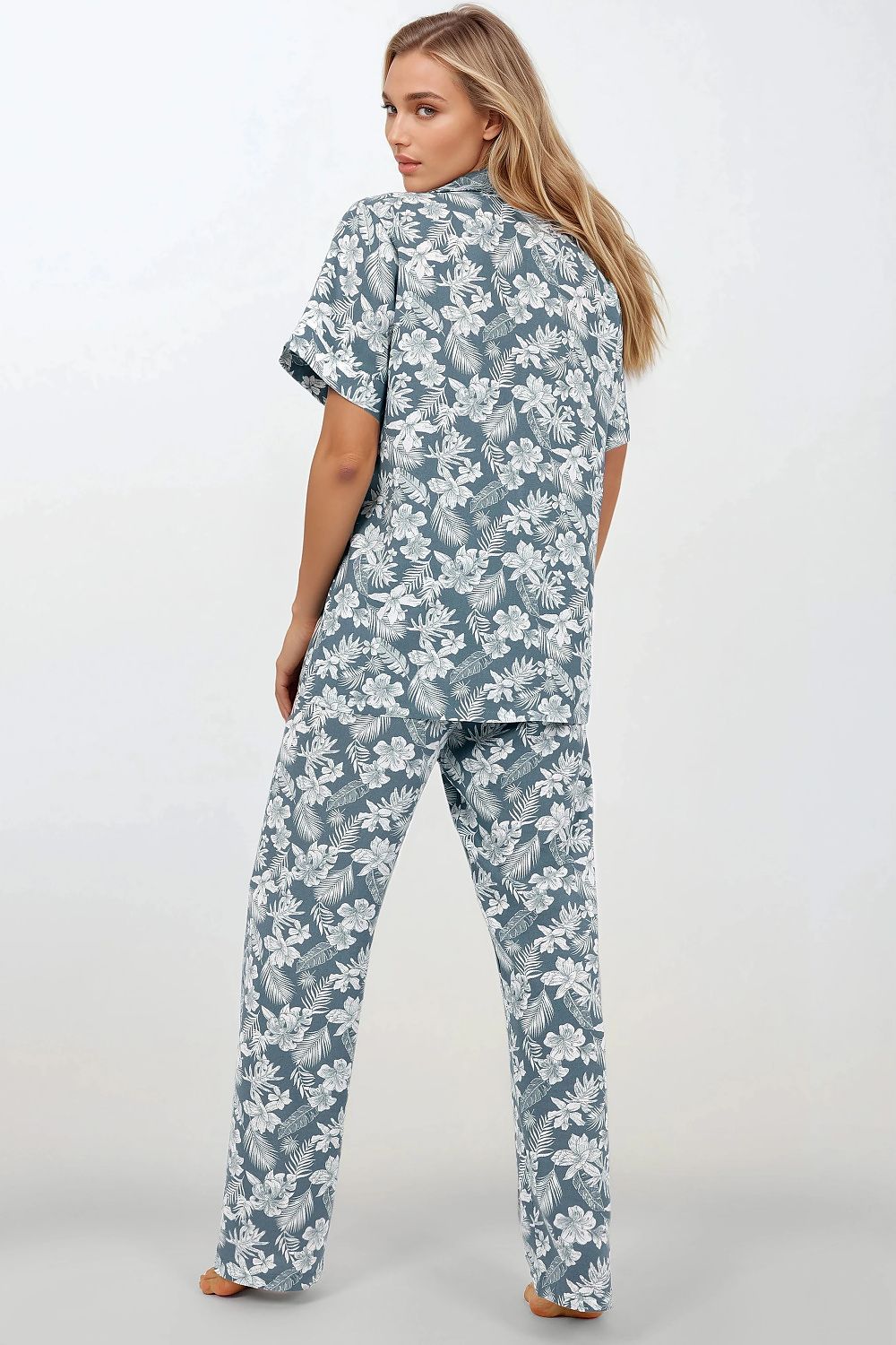 Pyjama set Momenti Per Me green 215911 - product view 3 at Secretelles