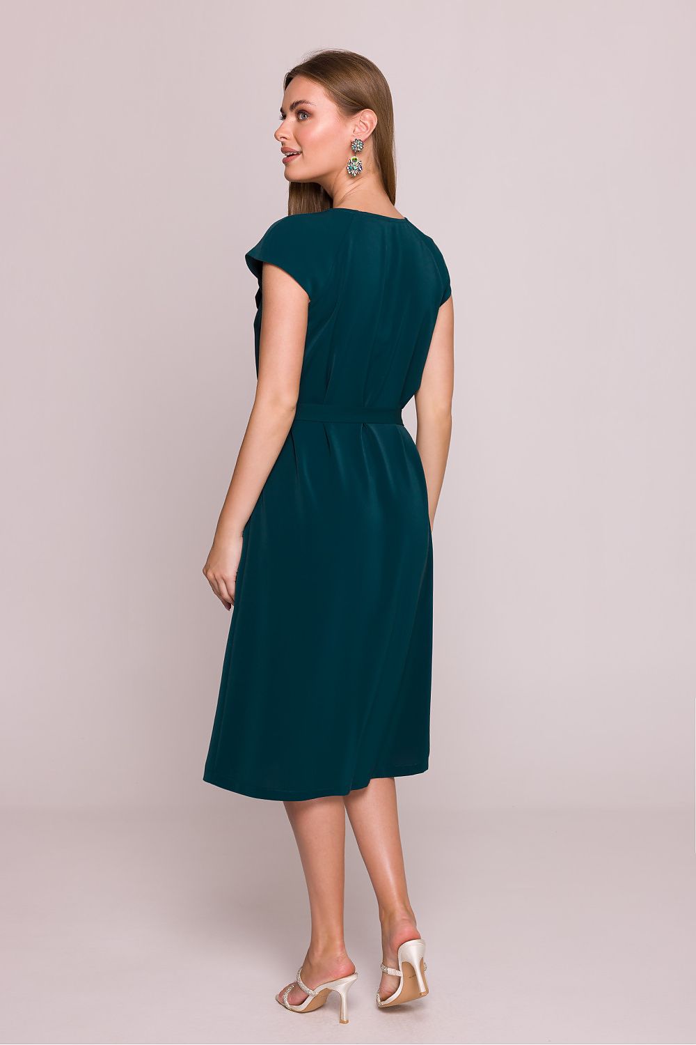 Dress Stylove green 214652 - product view 2 at Secretelles