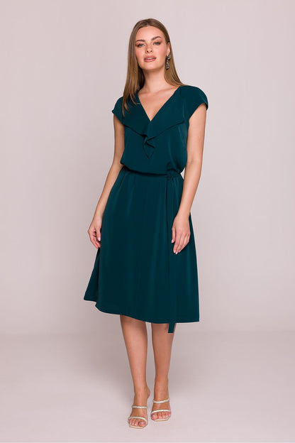 Dress Stylove green 214652 - product view 1 at Secretelles