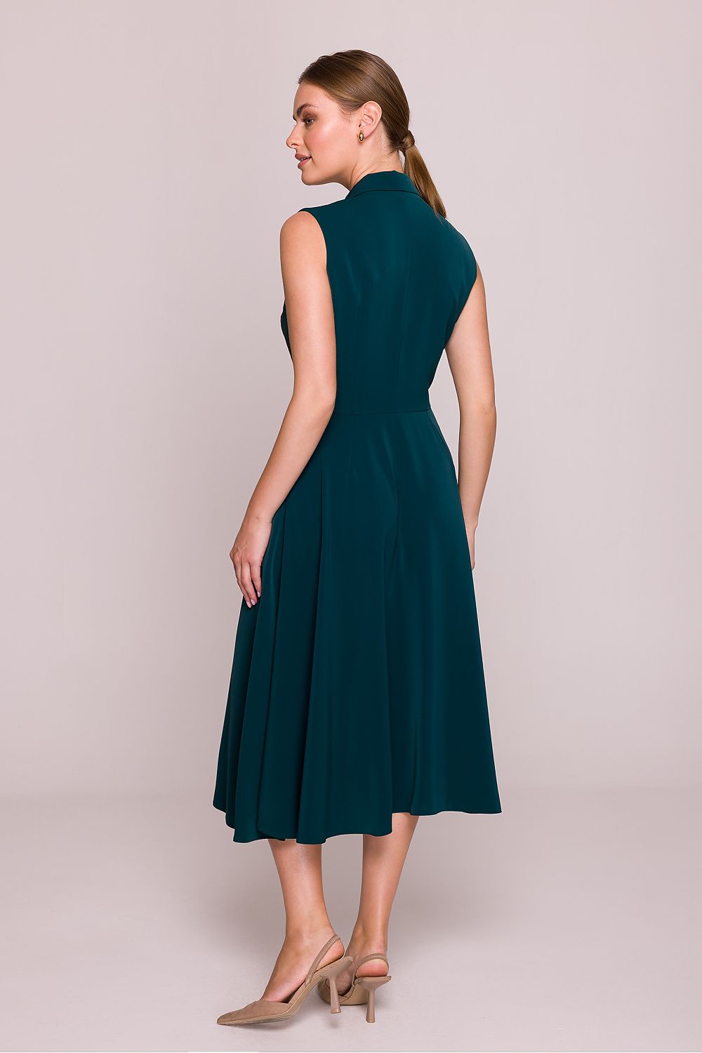 Dress Stylove green 214661 - product view 2 at Secretelles