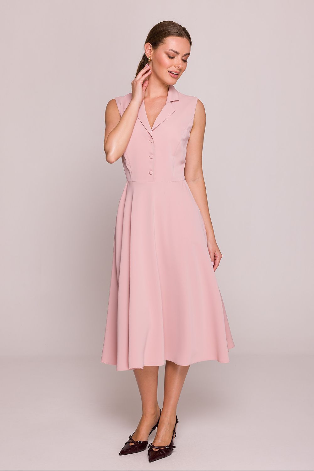 Dress Stylove green 214661 - product view 3 at Secretelles