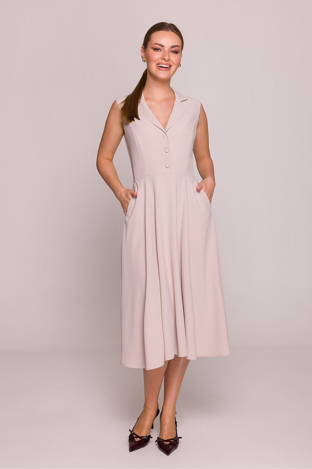 Dress Stylove green 214661 - product view 9 at Secretelles