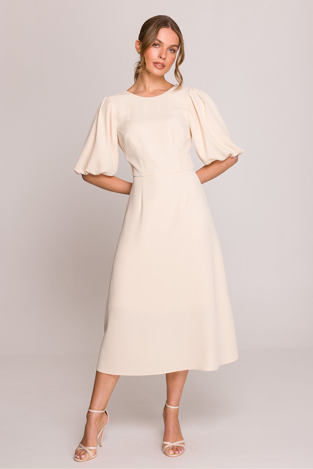 Dress Stylove beige 209096 - product view 2 at Secretelles