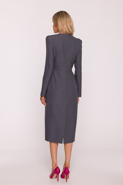 Dress Stylove grey 217286 - product view 2 at Secretelles