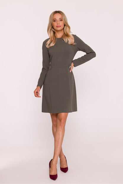 Dress Stylove green 217260 - product view 2 at Secretelles