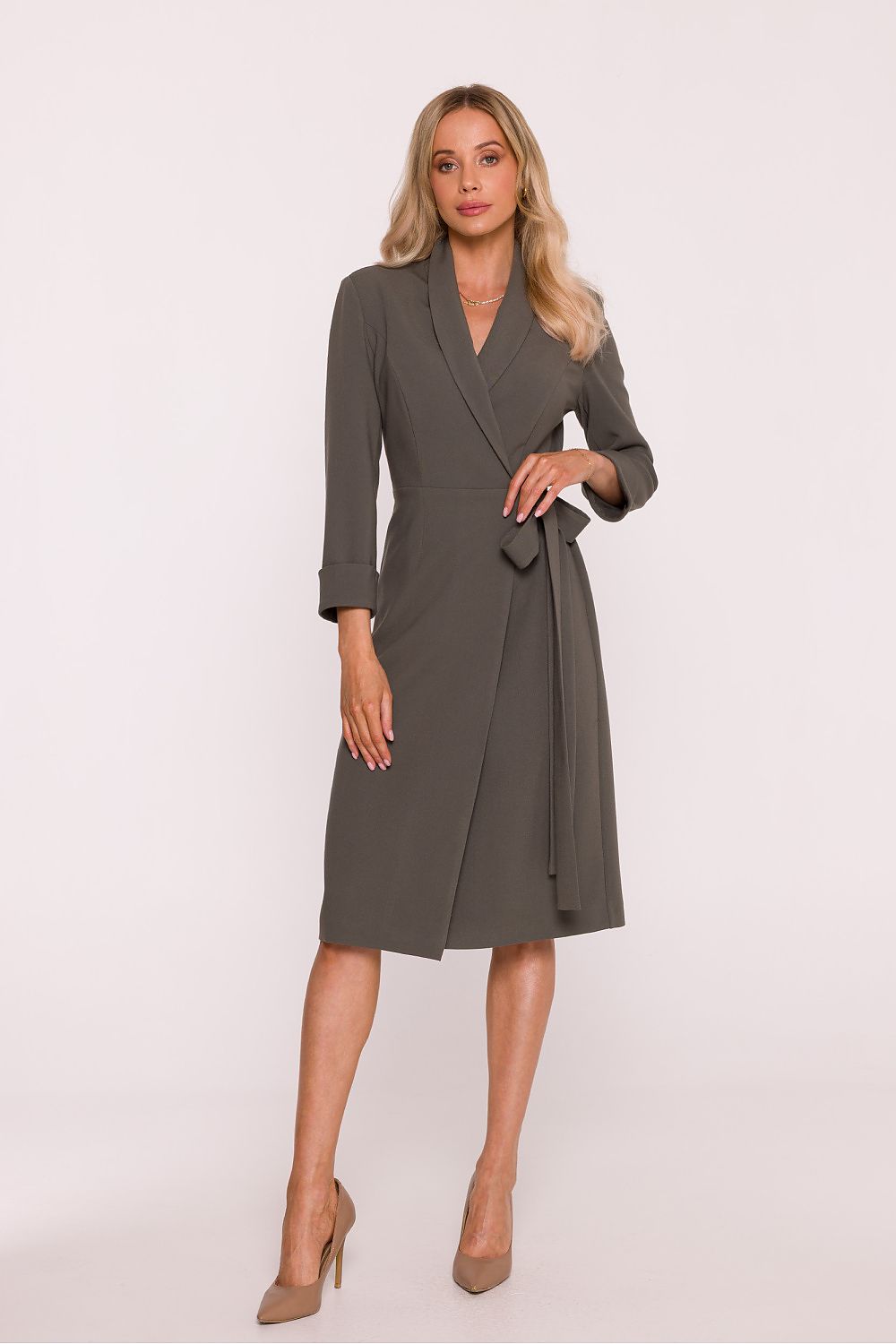 Dress Stylove green 217277 - product view 2 at Secretelles