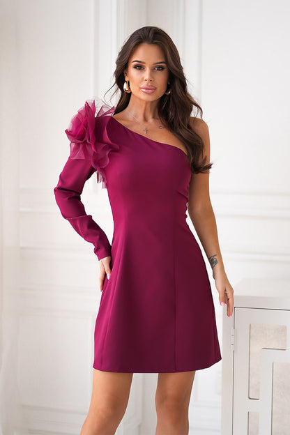Bicotone dress black detail view 8 Secretelles