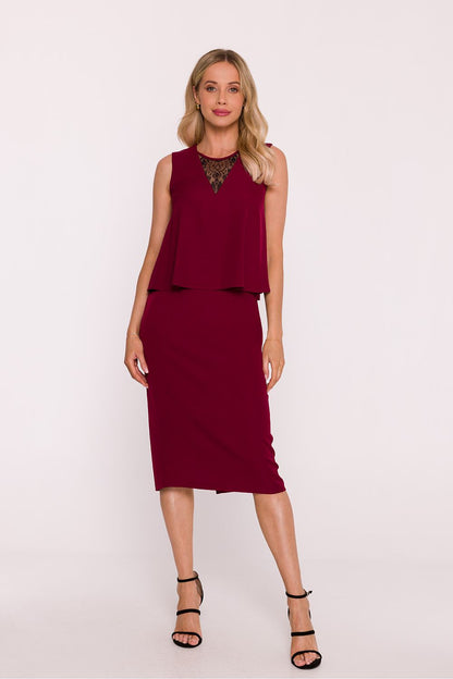Dress Stylove purple 219929 - product view 11 at Secretelles